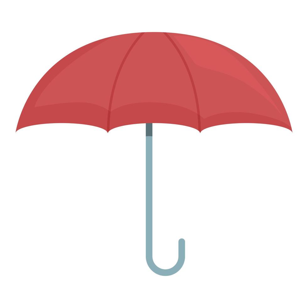 vetor de desenhos animados de ícone de guarda-chuva. guarda-sol segurando