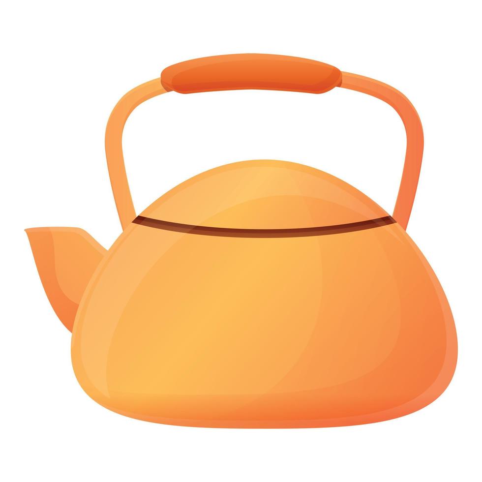 ícone clássico da xícara de chá, estilo cartoon vetor