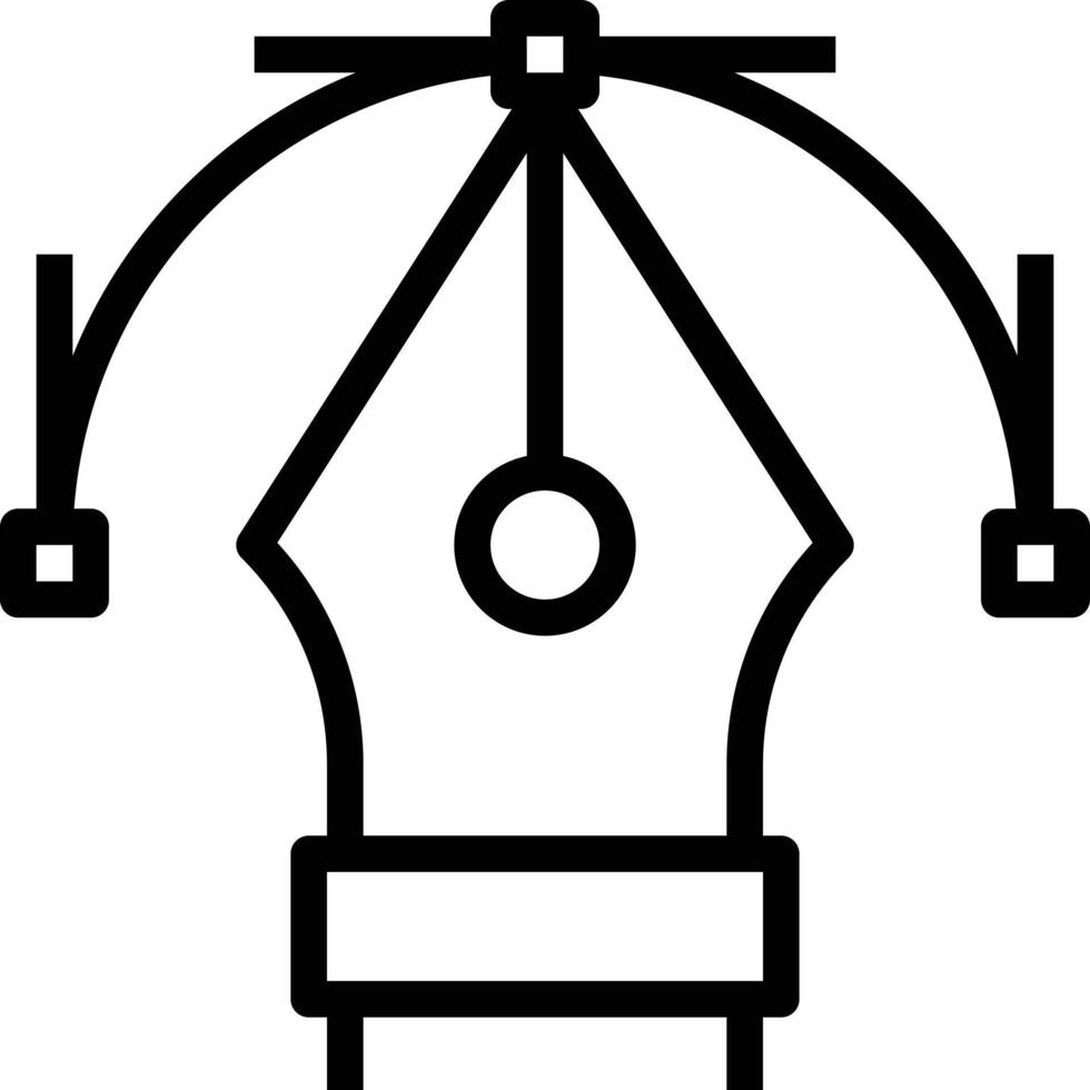 criativo de desenho vetorial - ícone de estrutura de tópicos vetor