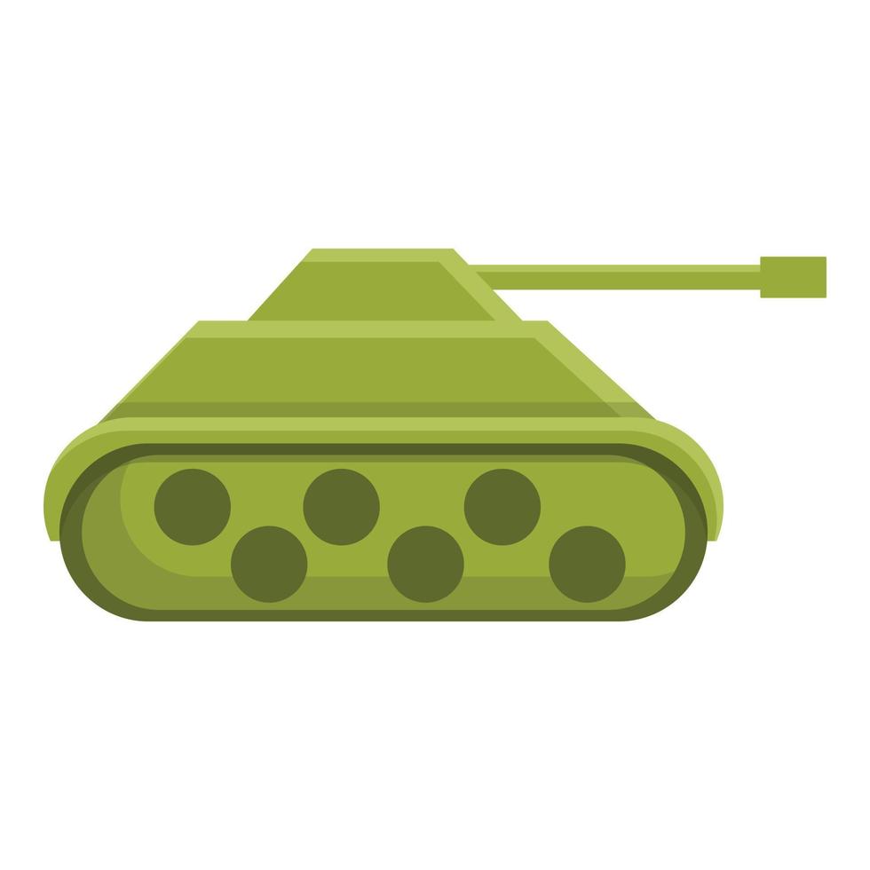 ícone de controle remoto de brinquedo de tanque, estilo cartoon vetor