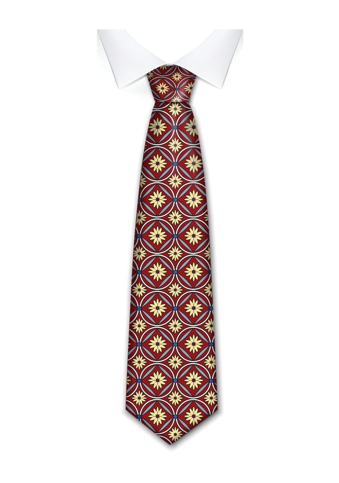 ícone de gravata hipster, estilo realista vetor