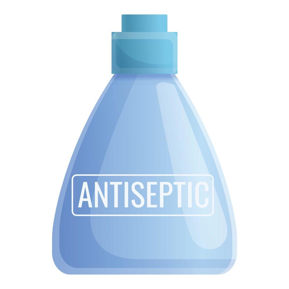 ícone anti-séptico limpo, estilo cartoon vetor