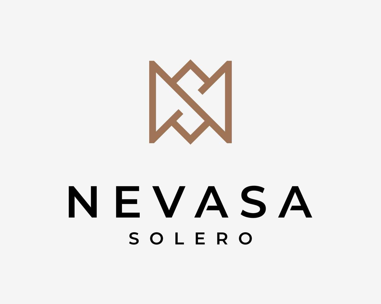 letra ns sn monograma elegante minimalista dourado rei real coroa loop infinito vetor design de logotipo