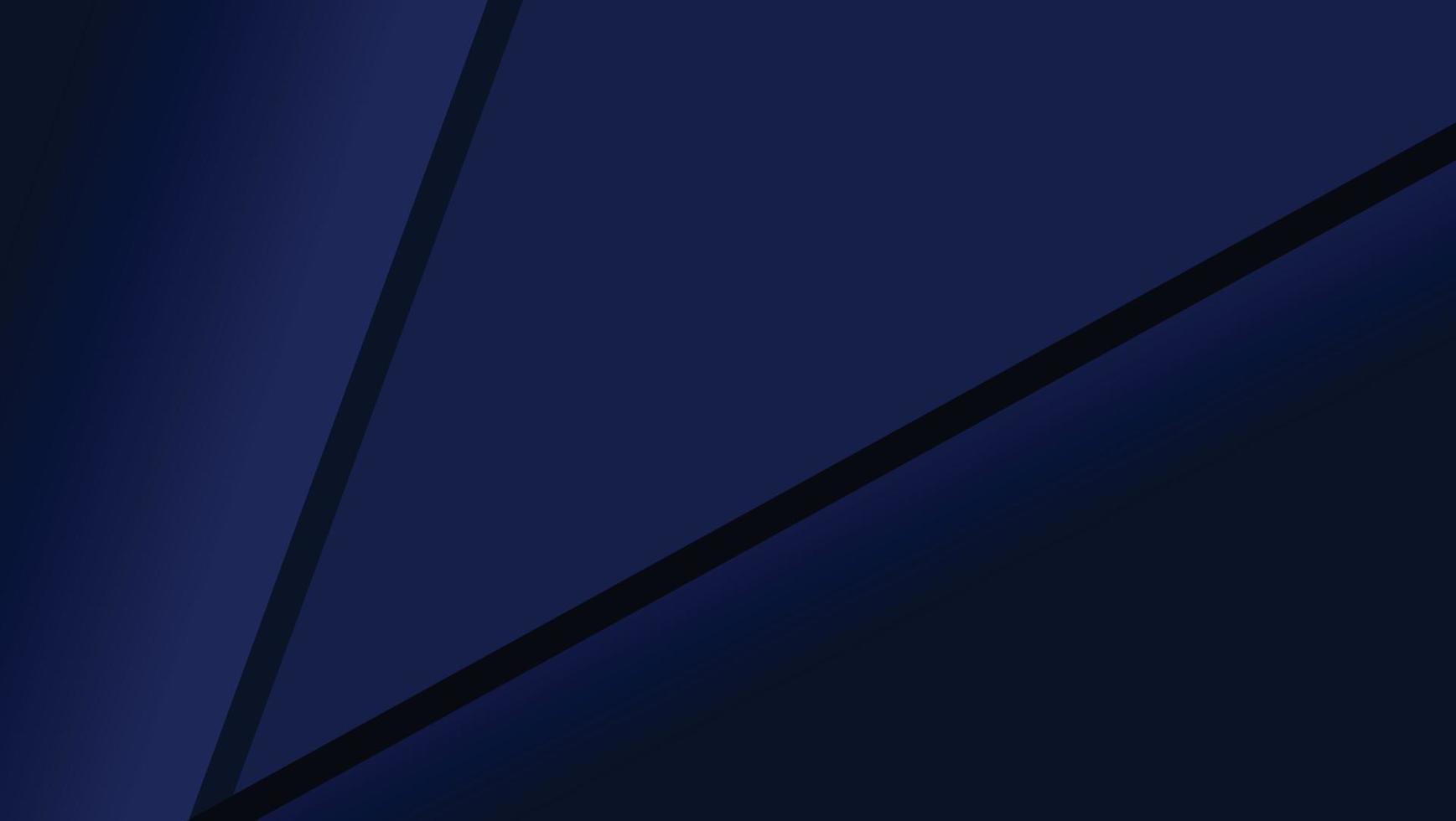 fundo de papel azul escuro moderno com textura de triângulo de linha em camadas 3d escuro em site elegante ou design de papel texturizado vetor