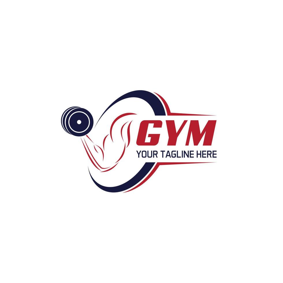 logotipo de ginástica - ilustração vetorial, emblema de design de logotipo de ginástica. adequado para sua necessidade de design, logotipo, ilustração, animação, etc. vetor