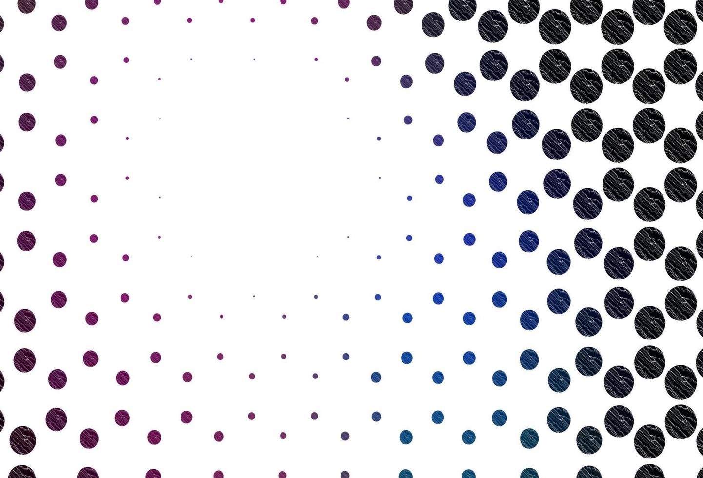 padrão de vetor rosa, azul claro com esferas.