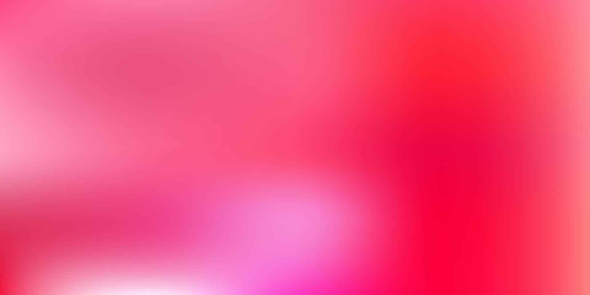 textura de desfoque de gradiente de vetor rosa claro.