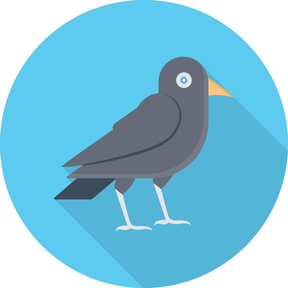 ilustração vetorial de corvo em um icons.vector de qualidade background.premium para conceito e design gráfico. vetor