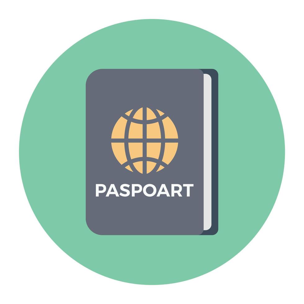 ilustração vetorial de passaporte em ícones de símbolos.vector de qualidade background.premium para conceito e design gráfico. vetor
