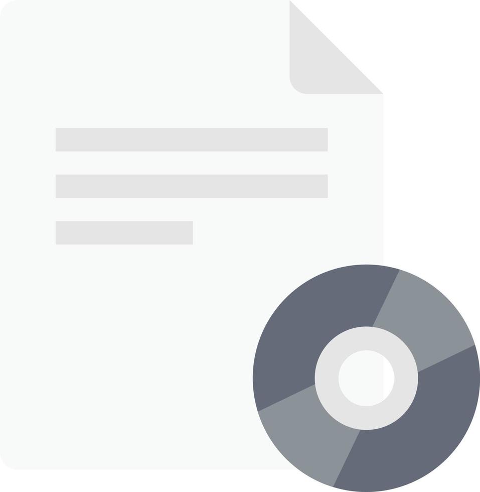 ilustração vetorial de arquivo cd em um icons.vector de qualidade background.premium para conceito e design gráfico. vetor