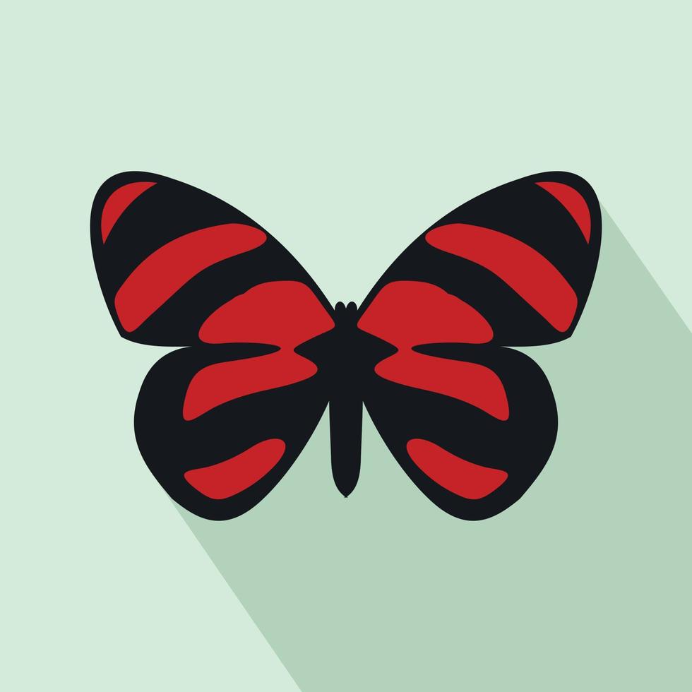 ícone de borboleta, estilo simples vetor