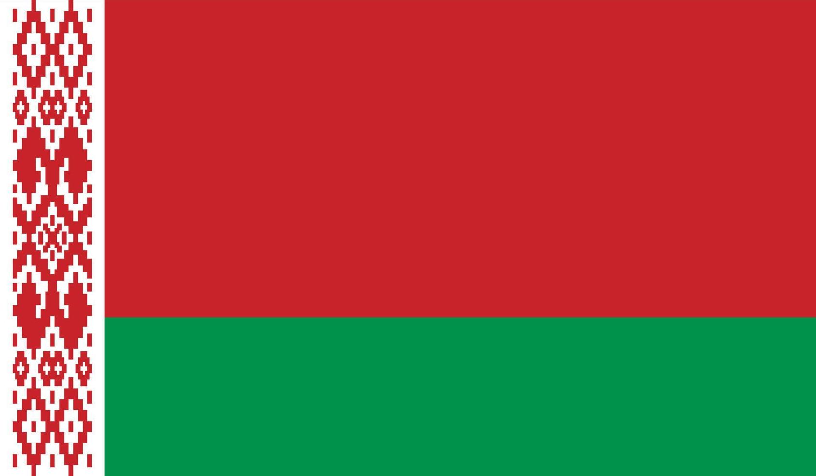 imagem da bandeira da bielorrússia vetor