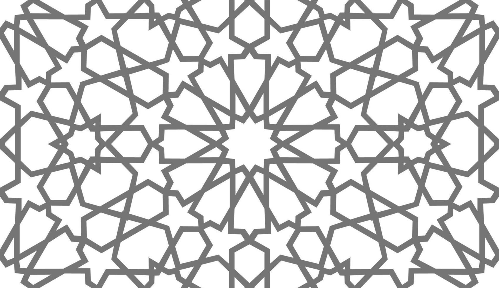 padrão árabe Ramadan Mubarak padrão de estrela muçulmana simples. design quadrado de flor. fundo padrão islâmico. vetor de flor islâmica padrão de círculo.