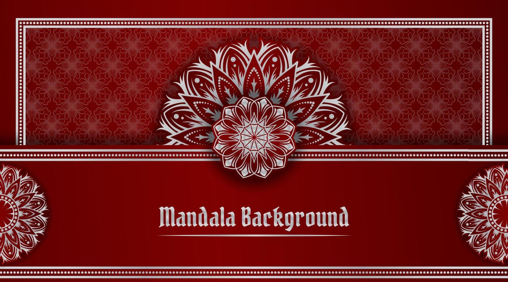 mandala ornamental de luxo, design vetorial vetor