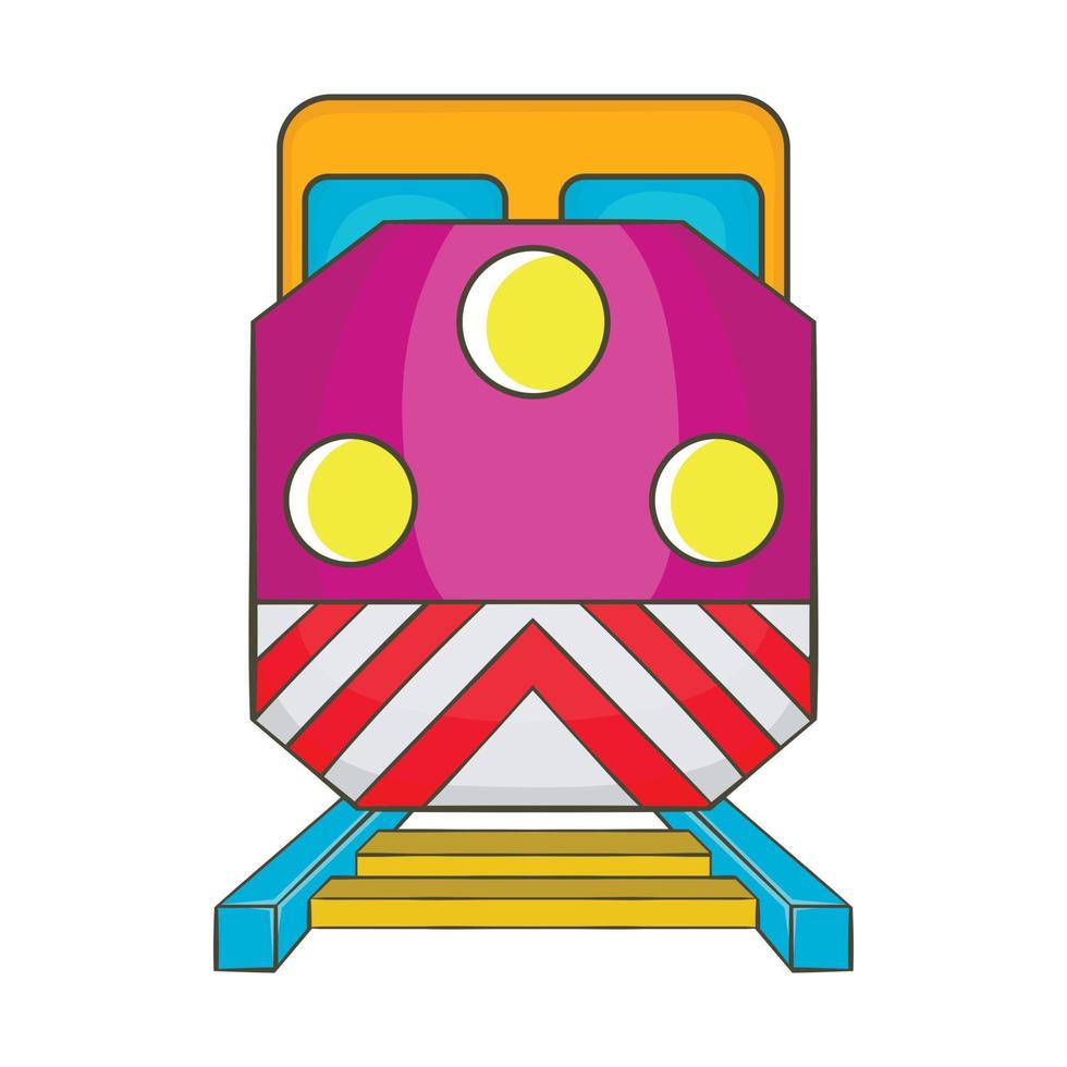 trem locomotiva transporte ícone ferroviário vetor
