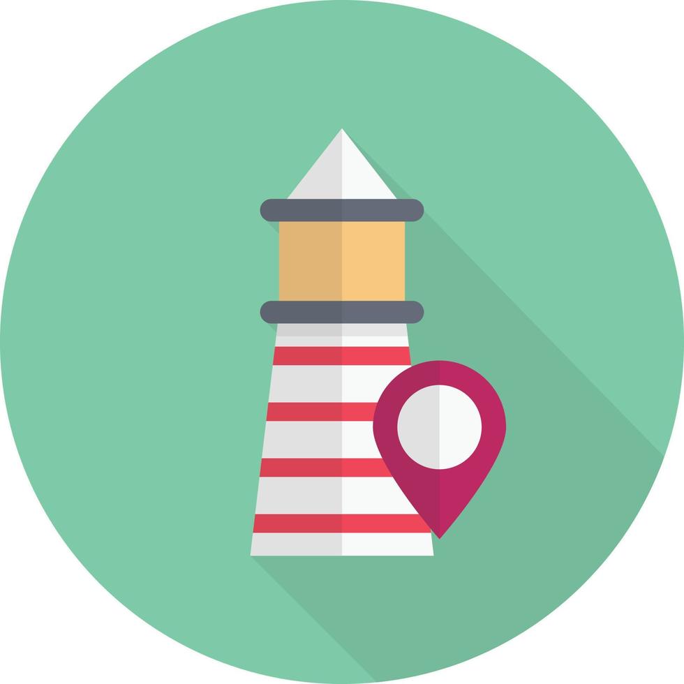 ilustração vetorial de localização de torre em um icons.vector de qualidade background.premium para conceito e design gráfico. vetor