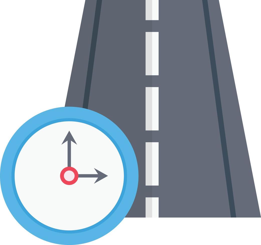 ilustração em vetor relógio de estrada em um icons.vector de qualidade background.premium para conceito e design gráfico.