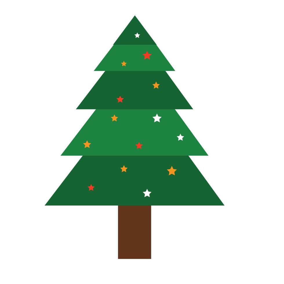 clipart da árvore de natal vetor