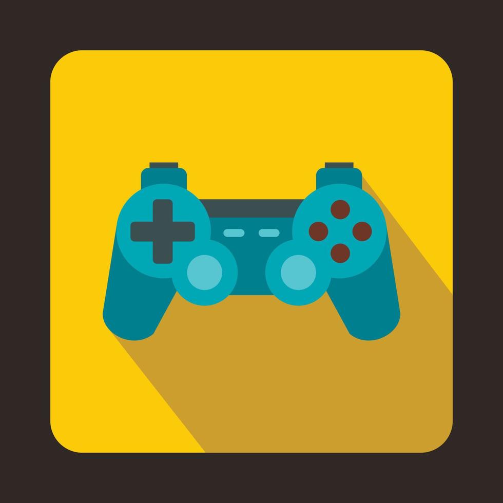 ícone do joystick do jogo, estilo simples vetor