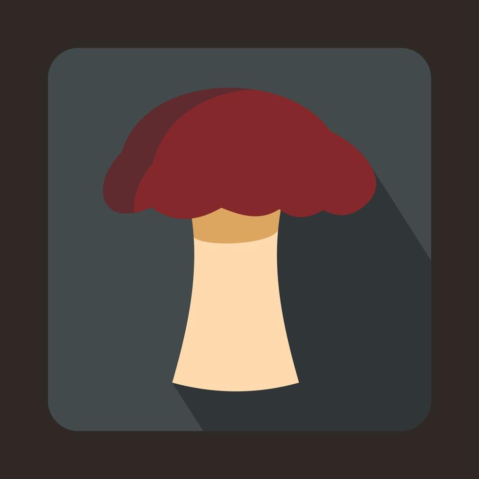 ícone de cogumelo em estilo simples vetor