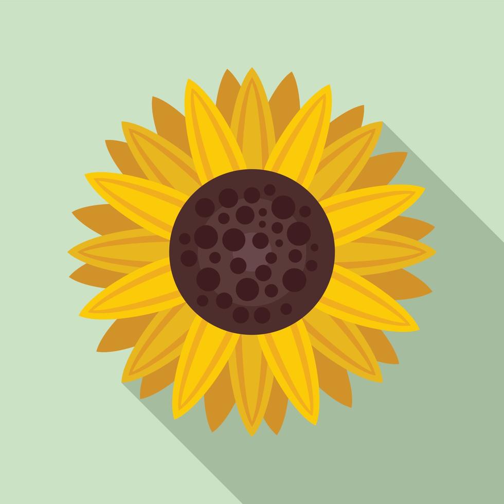 ícone de planta de girassol, estilo simples 14473684 Vetor no Vecteezy