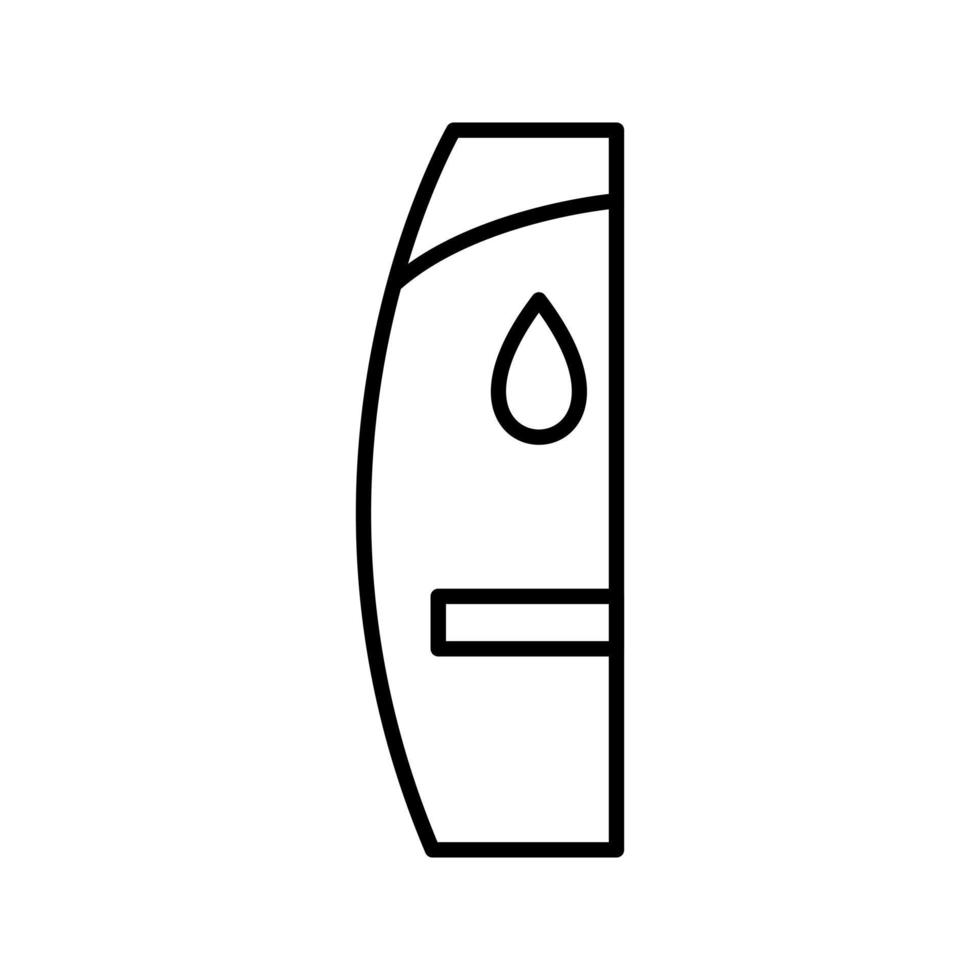ícone de vetor de xampu