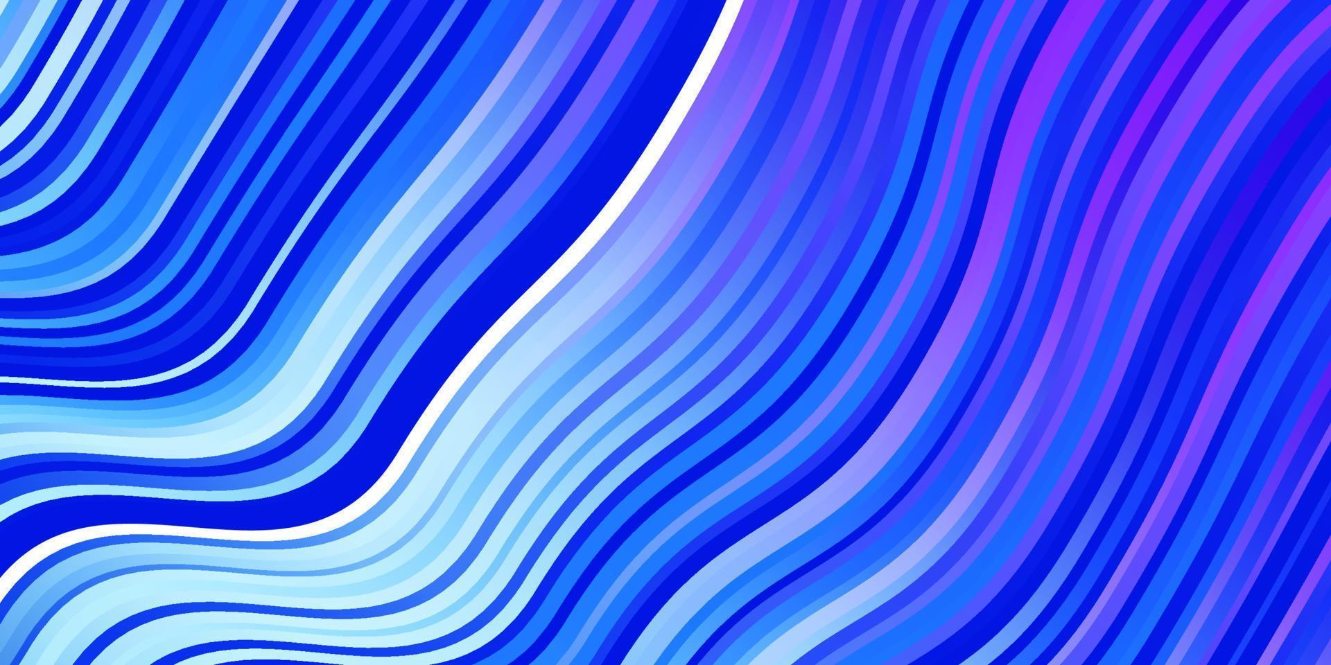 pano de fundo rosa claro, azul vector com curvas.