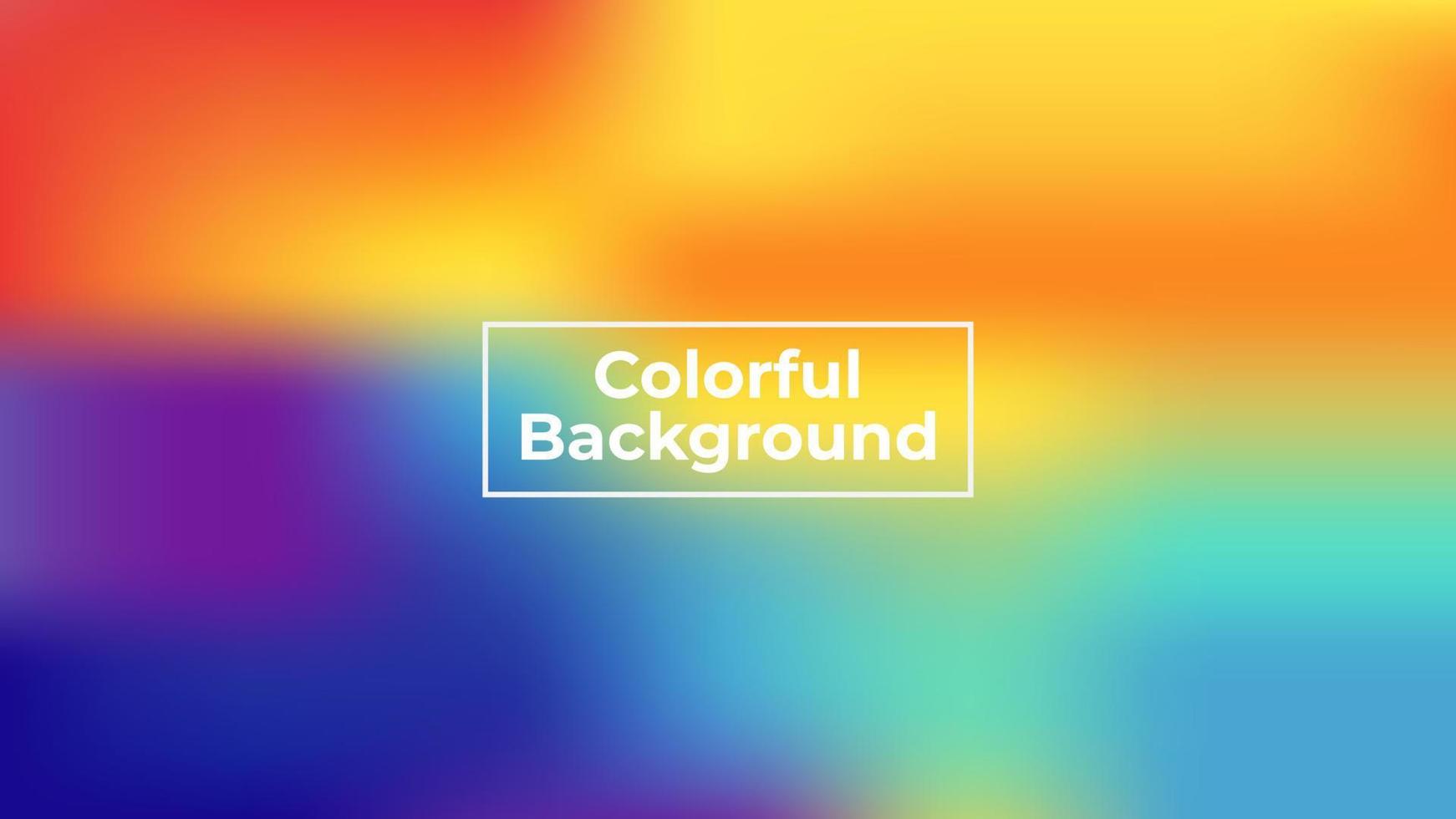design de plano de fundo de banner gradiente abstrato moderno multicolorido vetor