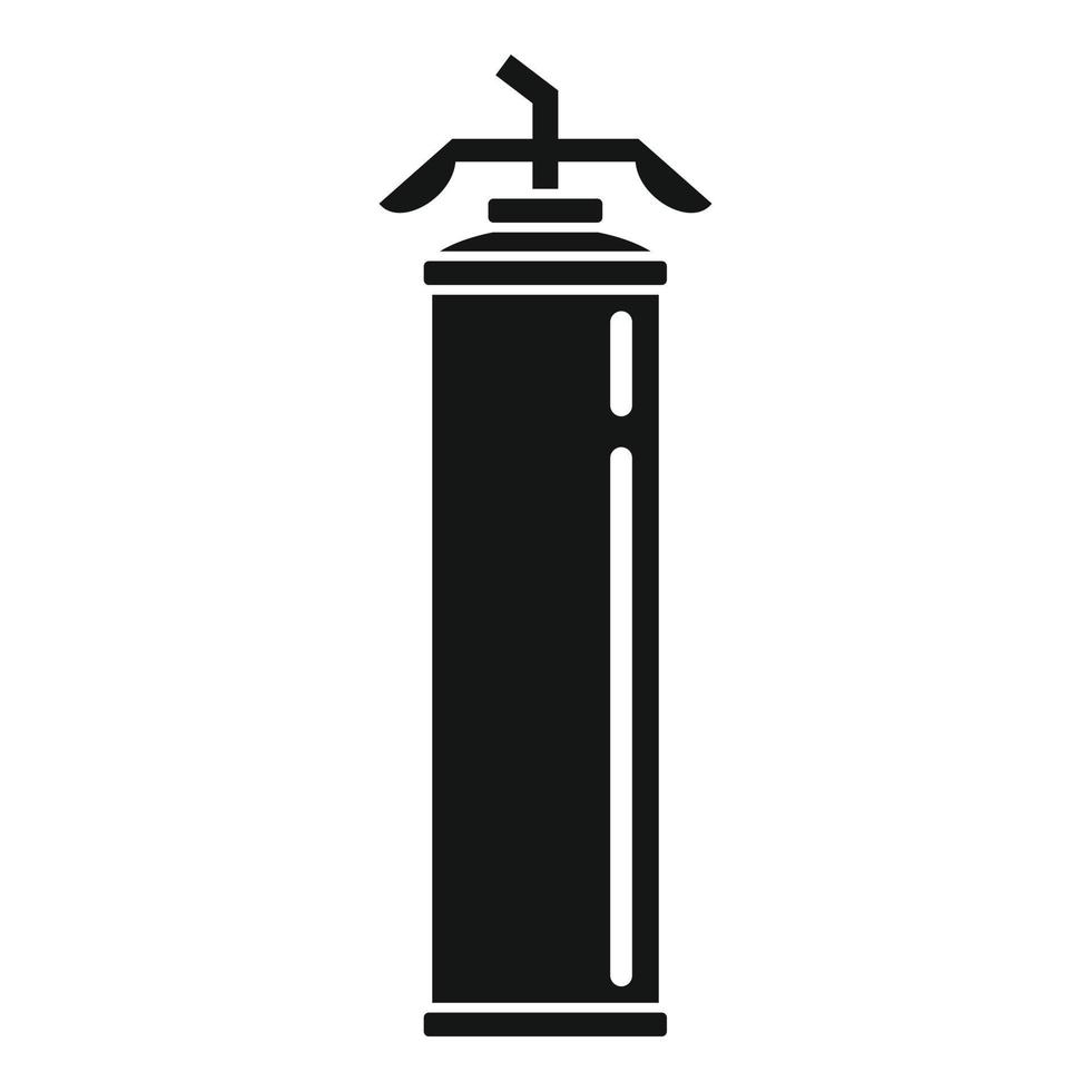 ícone de espuma de poliuretano adesivo, estilo simples vetor