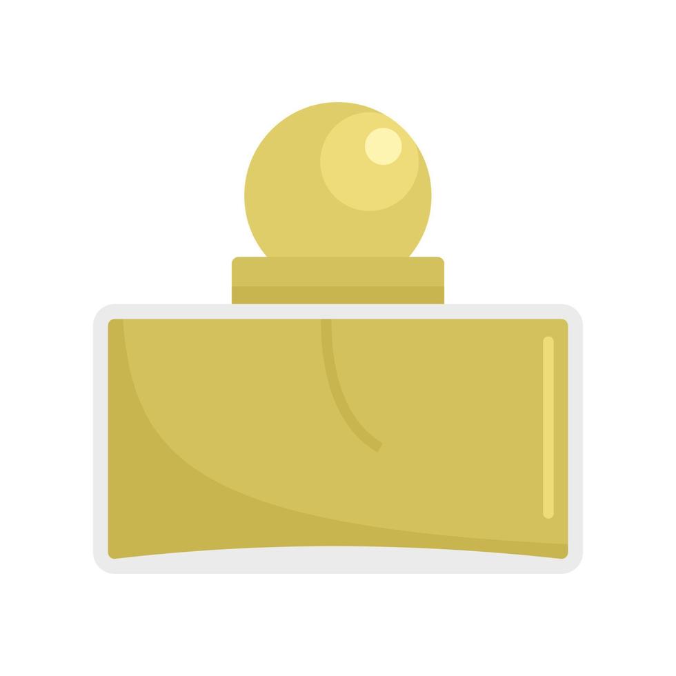 ícone de perfume masculino, estilo simples vetor