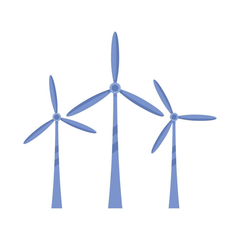ícone de turbina de energia de inovação, estilo simples vetor