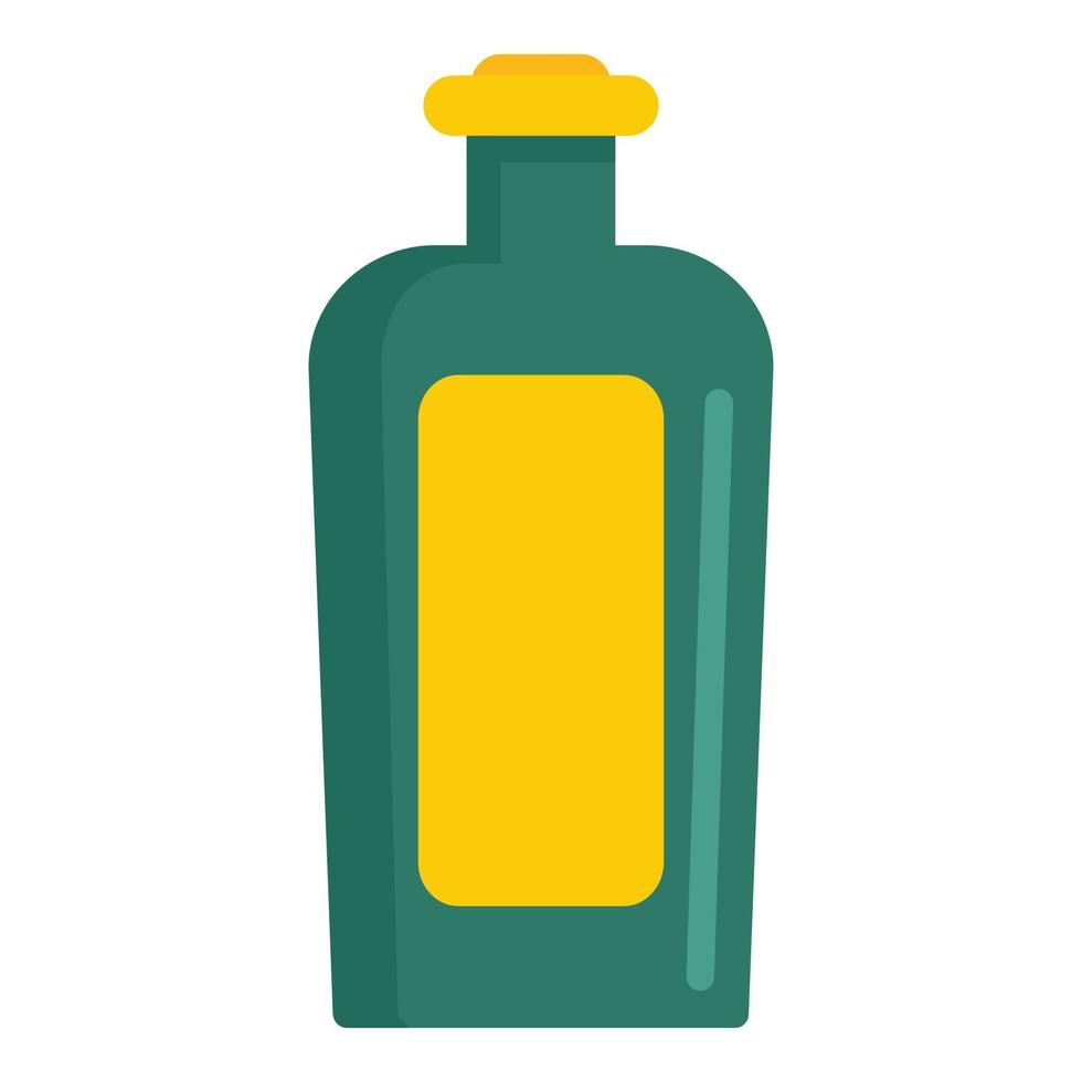 ícone de garrafa de vidro de bálsamo, estilo simples vetor
