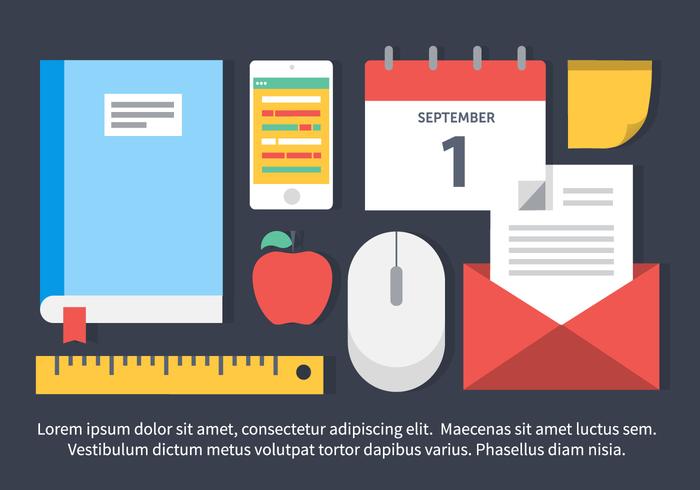 Free Vector Plano Design Elements