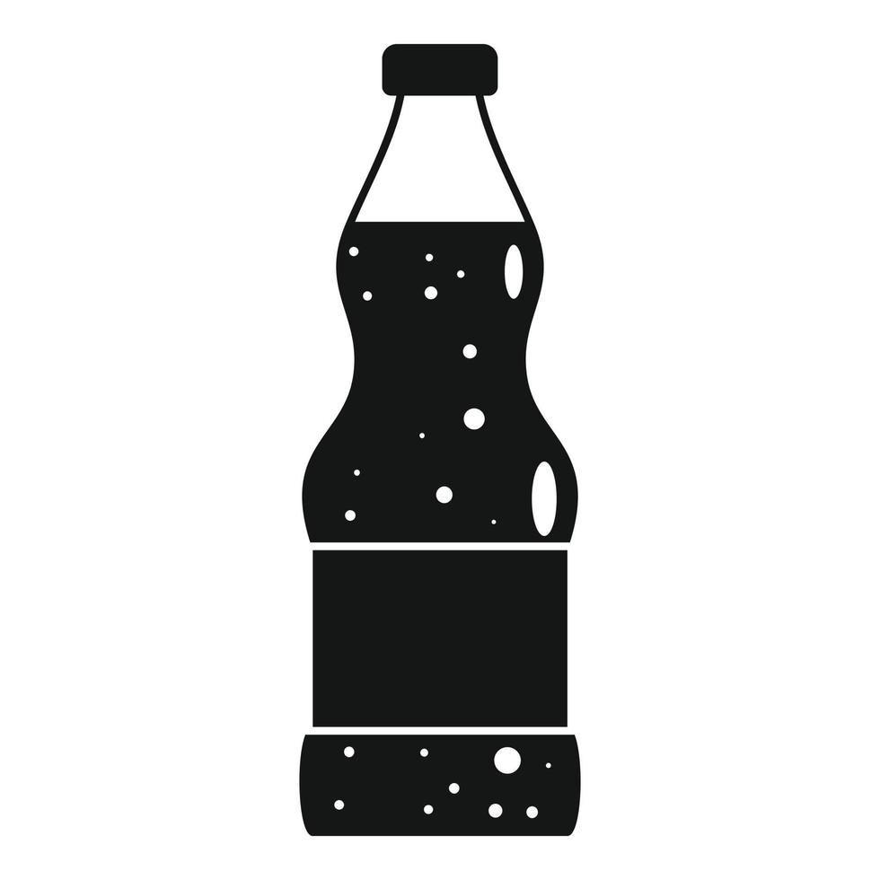 ícone de refrigerante, estilo simples vetor