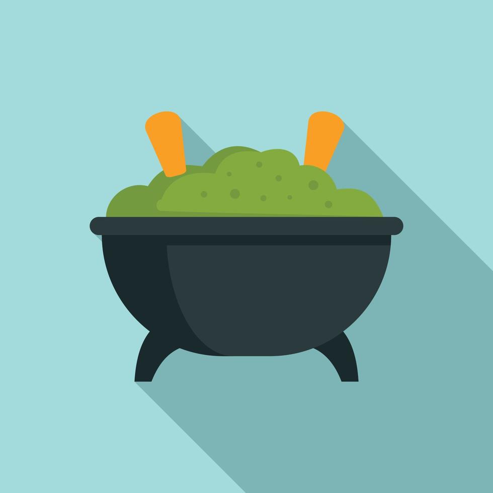 ícone de comida mexicana, estilo simples vetor