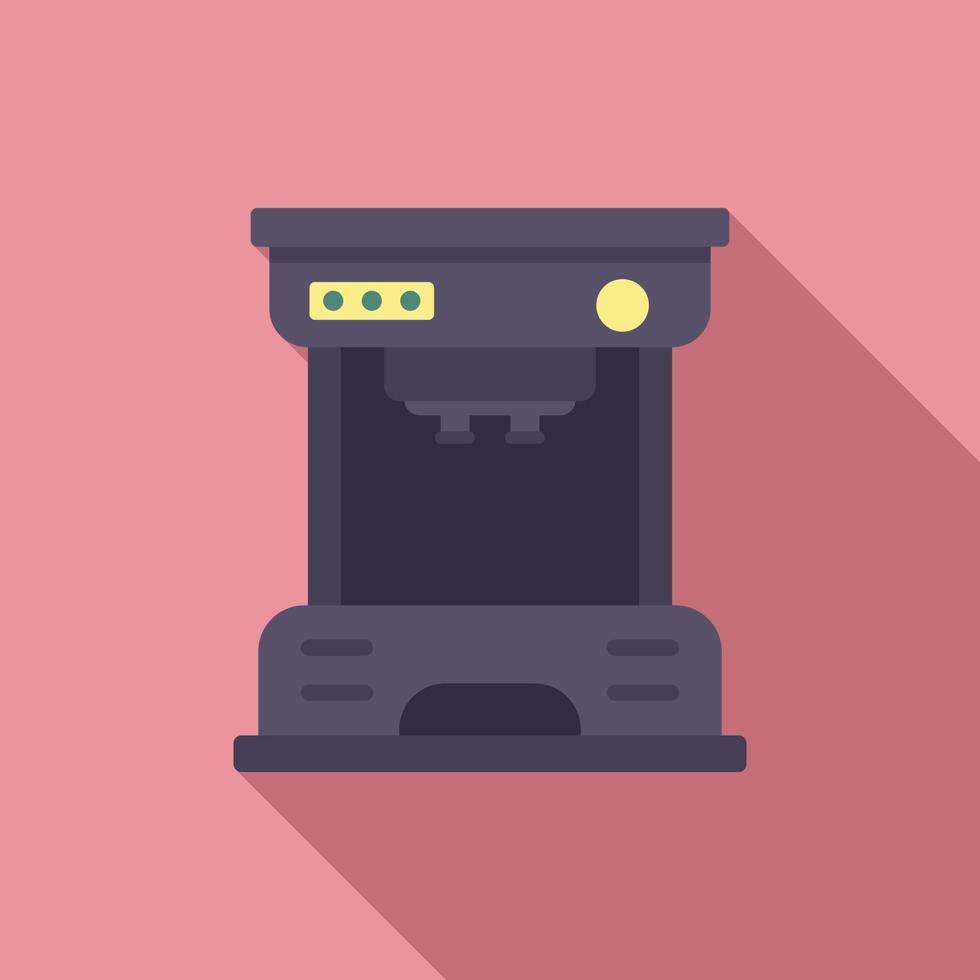 ícone da máquina de café por gotejamento, estilo simples vetor