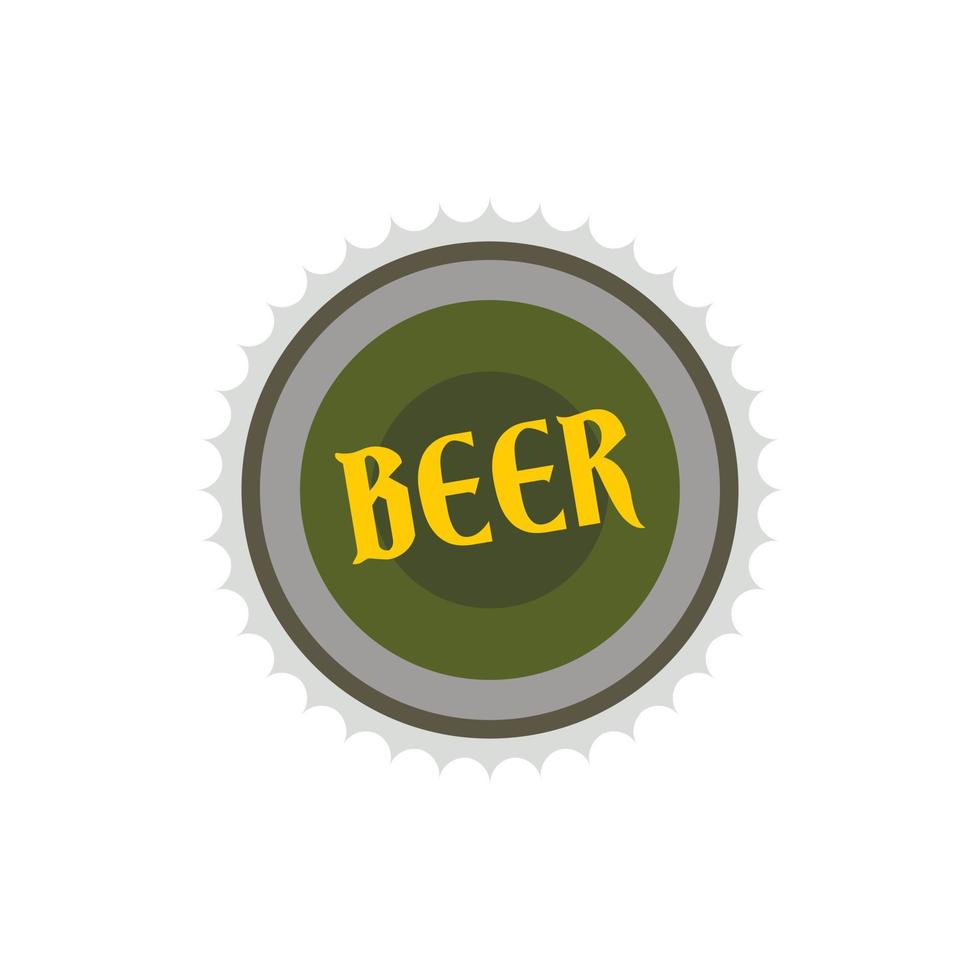 rótulo para ícone de cerveja, estilo simples vetor