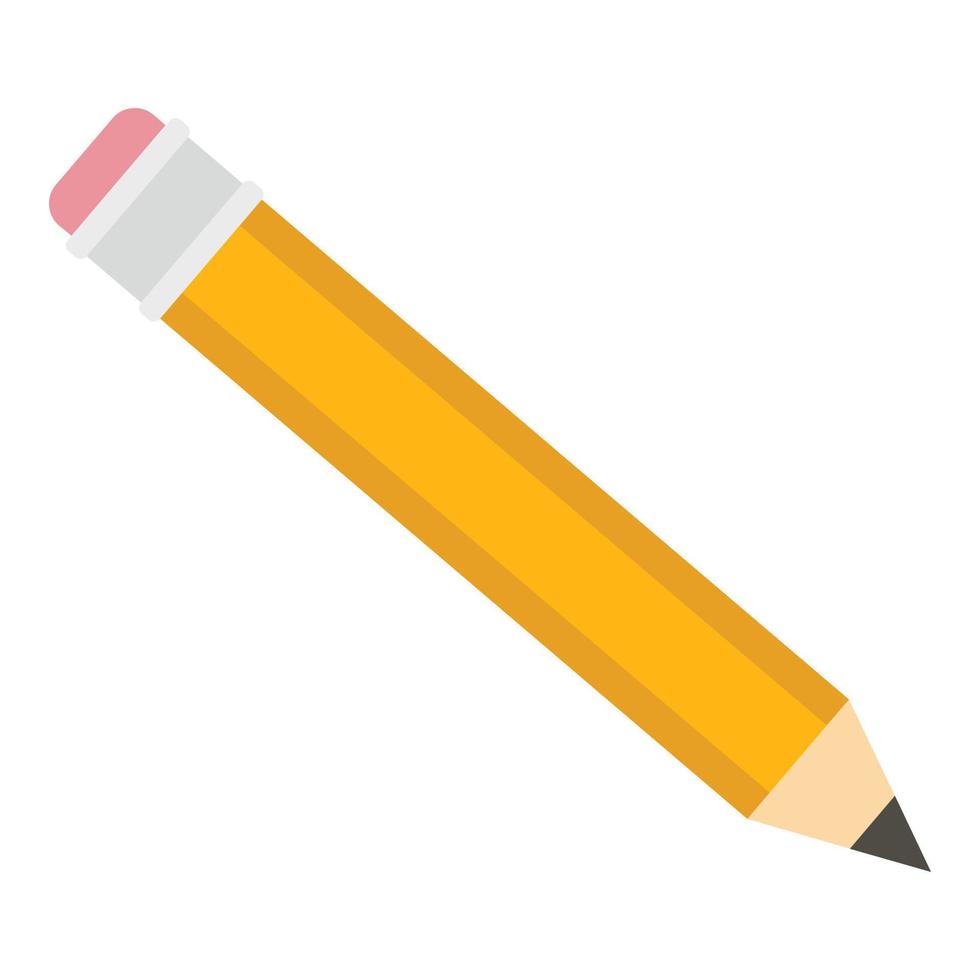 ícone de lápis, estilo simples vetor