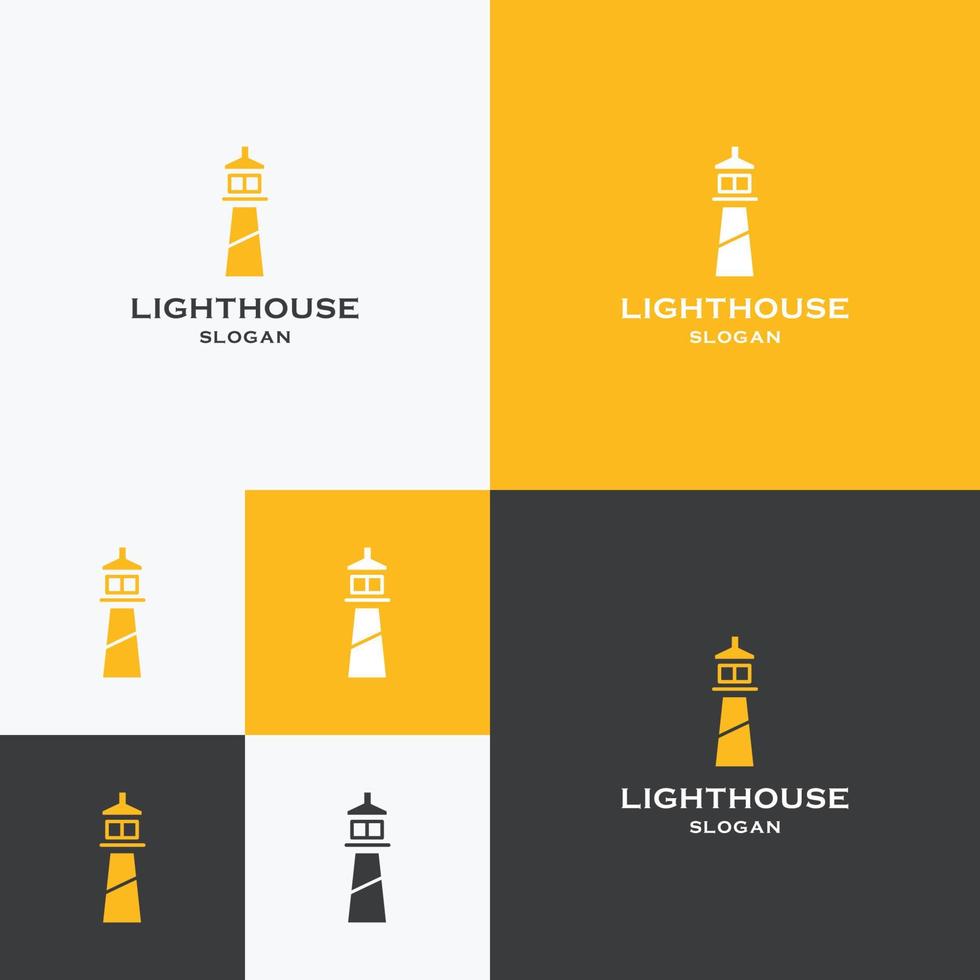 ilustração em vetor modelo de design de ícone de logotipo de casa de luz