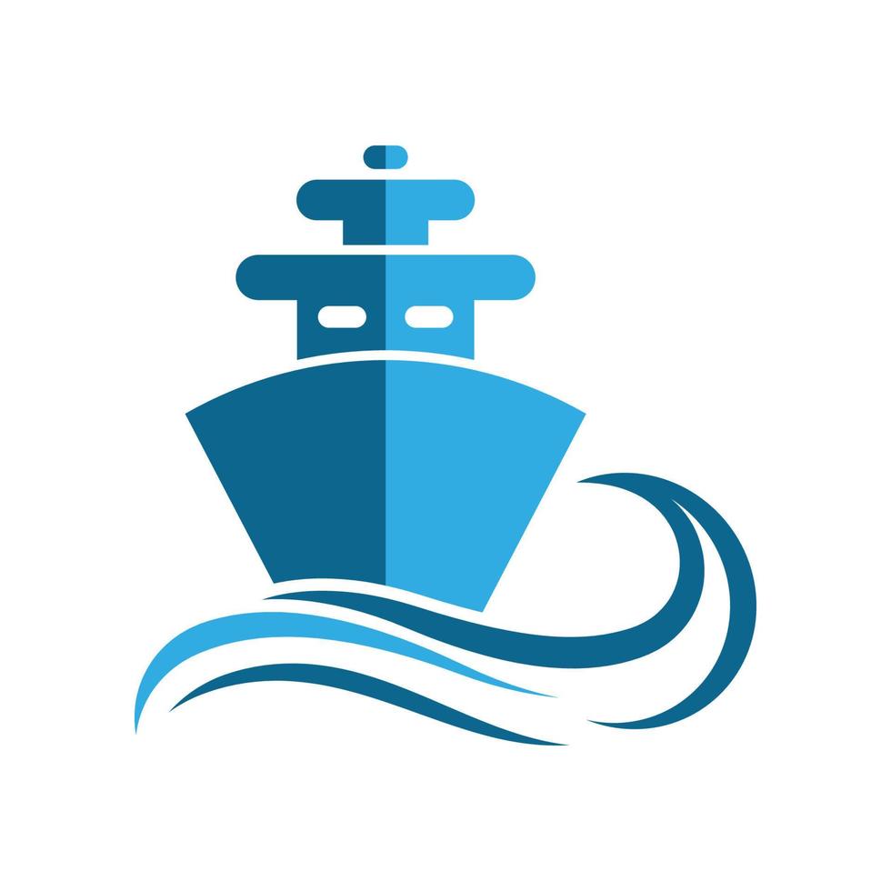 imagens do logotipo do navio de cruzeiro vetor