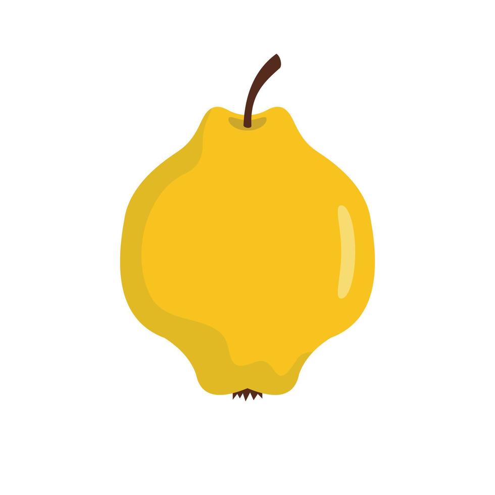 ícone de marmelo, estilo simples vetor