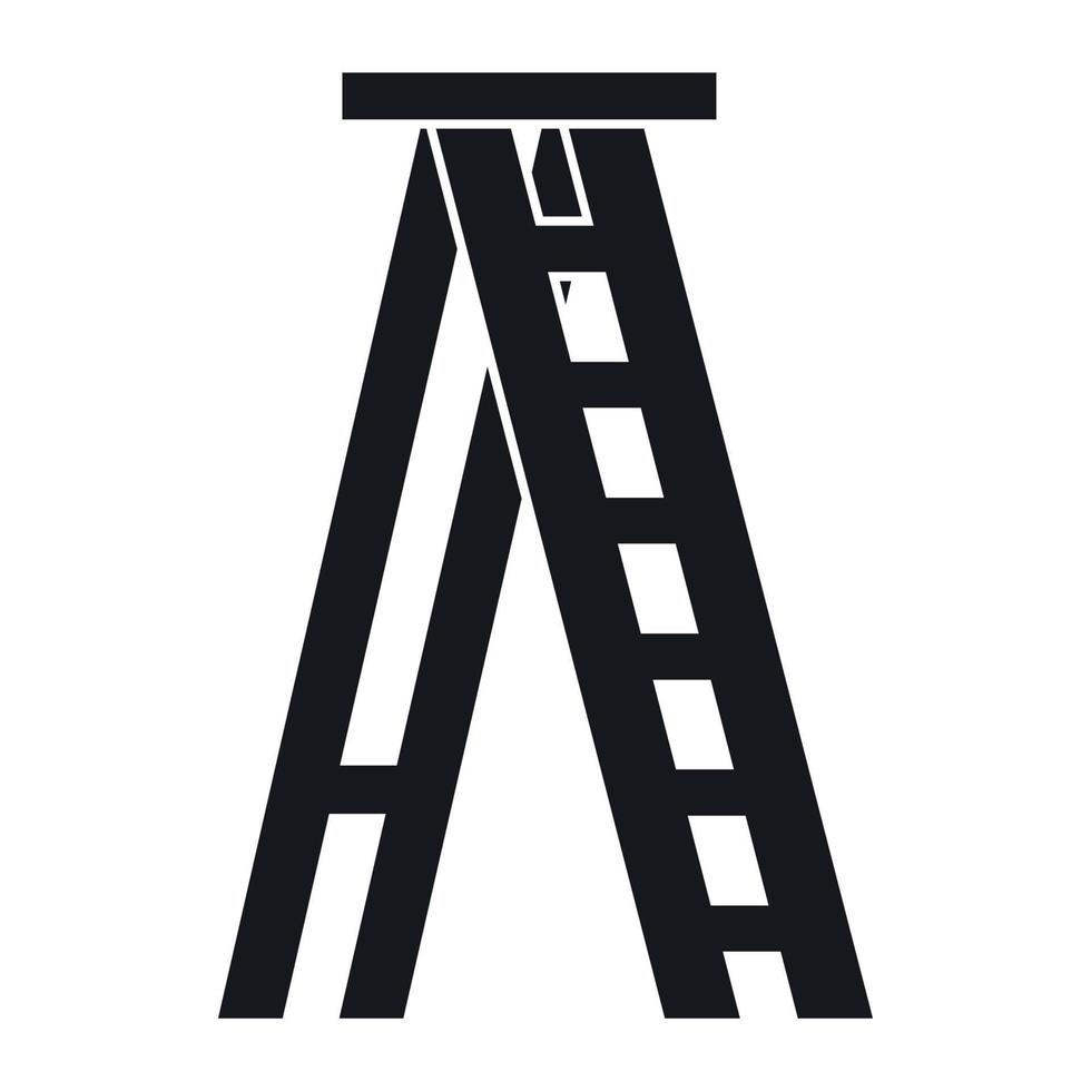ícone de escada em estilo simples vetor
