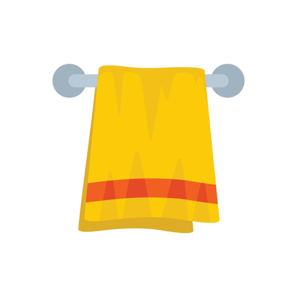ícone de toalha de banho, estilo simples vetor