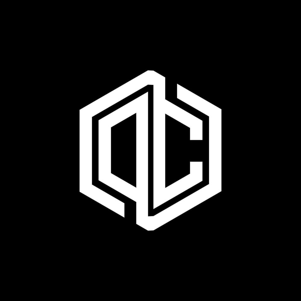 dc design de logotipo de carta na ilustração. logotipo vetorial, desenhos de caligrafia para logotipo, pôster, convite, etc. vetor