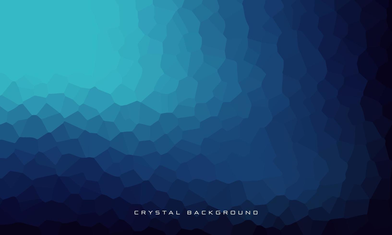 fundo de cristal abstrato com dominação de cor azul. pode ser usado para banner, pôster, brochura, página da web, capa e outros. projeto do vetor eps10