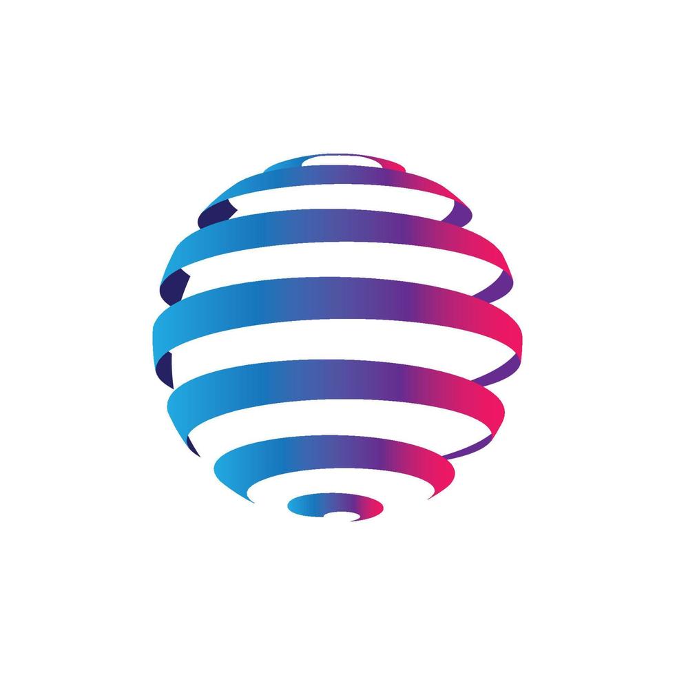 imagens do logotipo do globo vetor