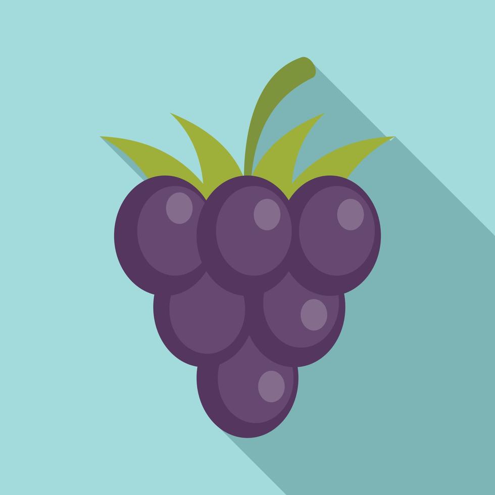 ícone de blackberry, estilo simples vetor