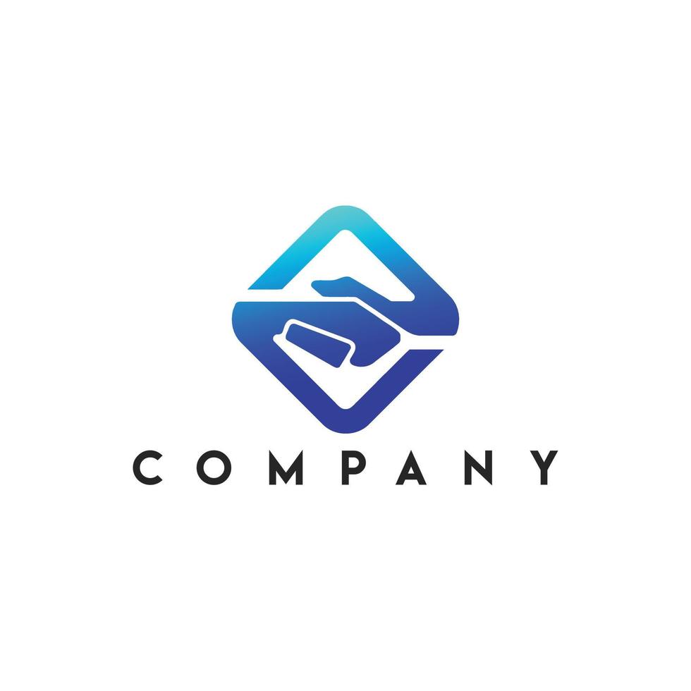 logotipo de grande negócio, logotipo de pessoas de negócios vetor