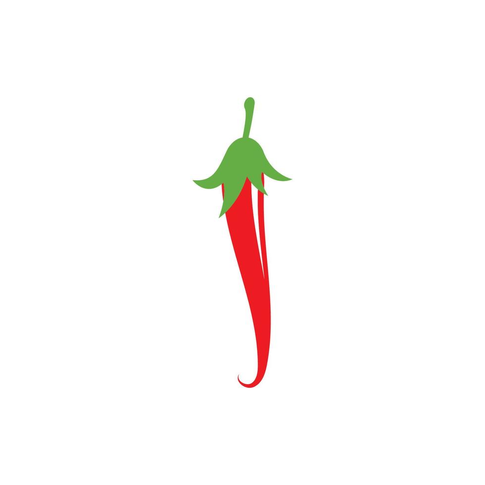 vetor de logotipo de pimenta