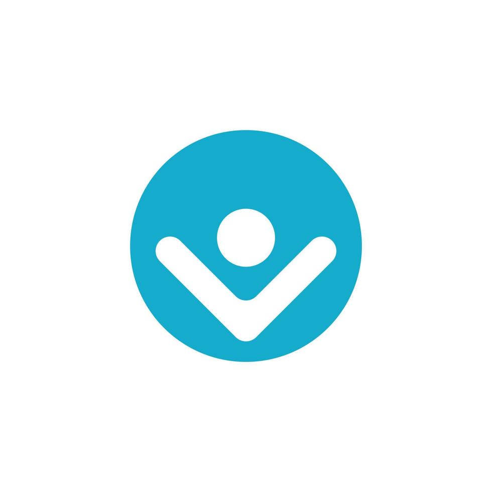 logotipo de adoção e cuidado comunitário vetor